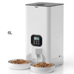 Doppie ciotole bianche