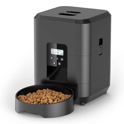 2L Automatic Pet Feeder - Timed Programmable Cat & Dog Food Dispenser with LCD Display